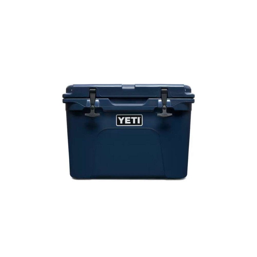 Outdoor Living * | 100% Guarantee Yeti Navy Blue Tundra 35 Hard Cooler