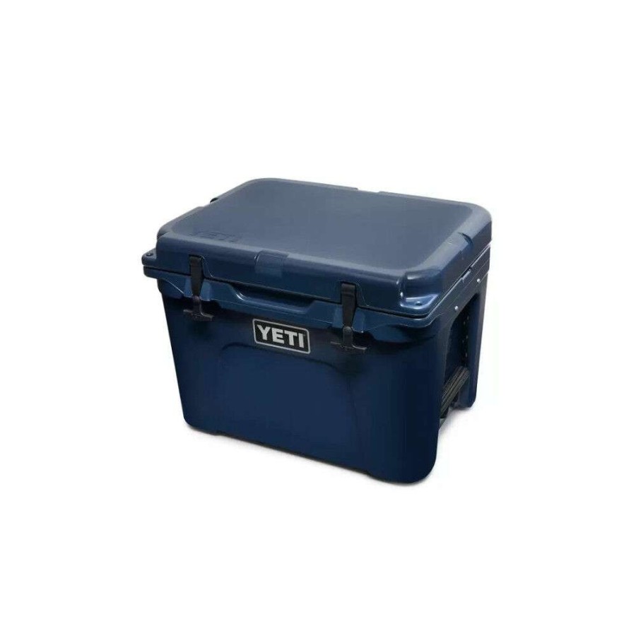 Outdoor Living * | 100% Guarantee Yeti Navy Blue Tundra 35 Hard Cooler