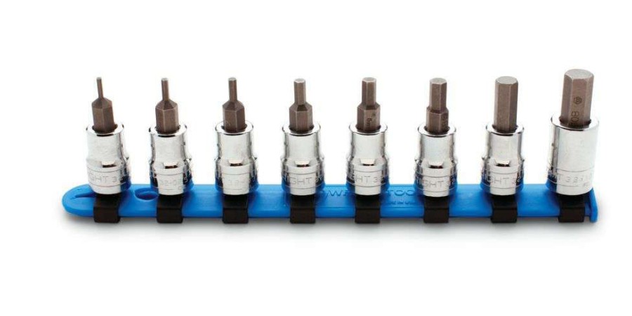 Sockets * | Discount Hex Metric Socket Set With Bit 2Mm To 10Mm 3/8 Dr 8Pc