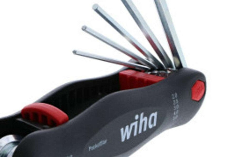 Hand Tools * | Outlet Wiha Pocketstar Hex Key Fold Out 7Pc Set Metric