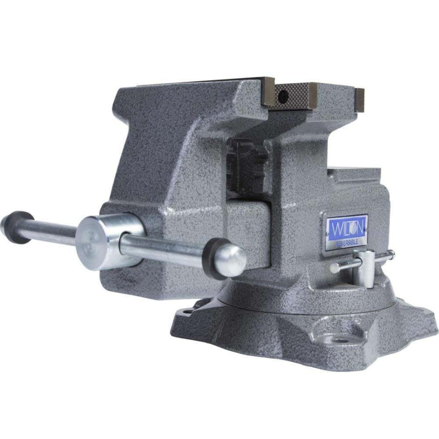 Hand Tools * | Best Quality Reversible Bench Vise, 5-1/2 Jaw Width, 6-3/4 (10-3/4 Reversed) Jaw Opening, 3-3/4 Throat Depth