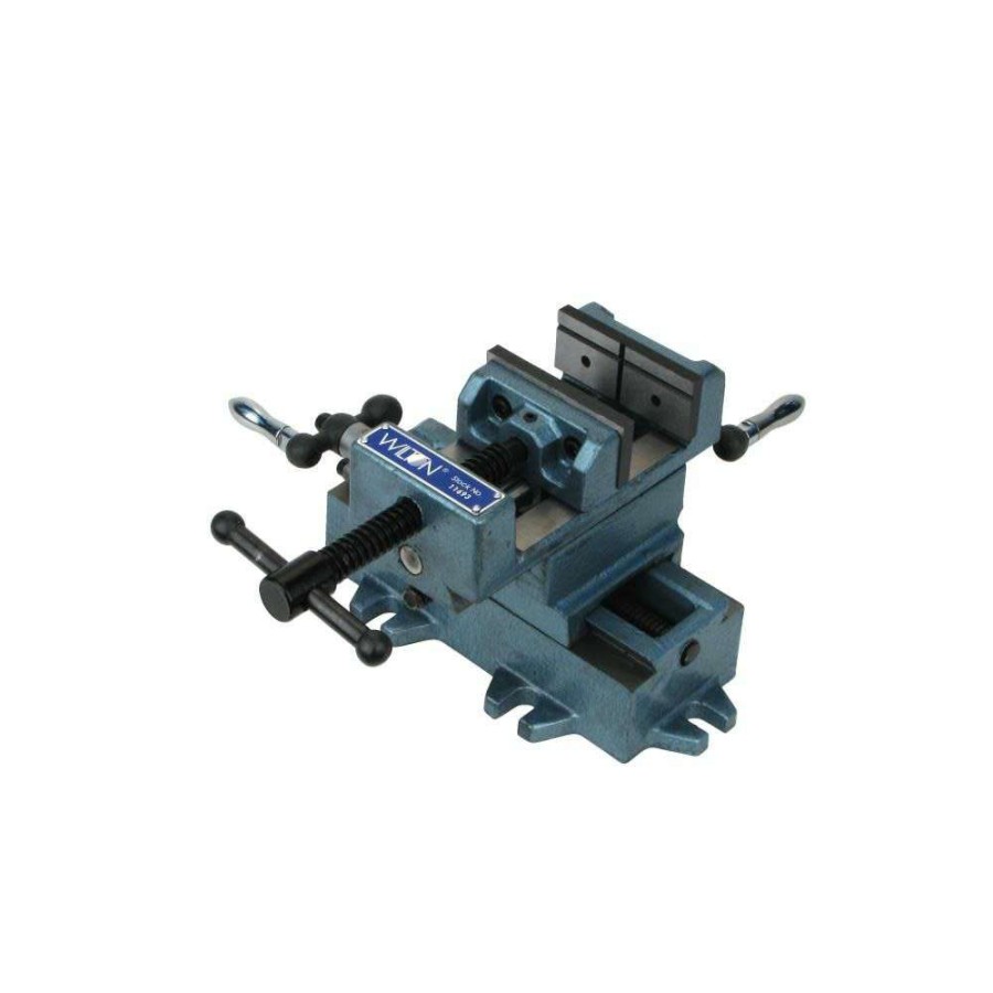 Hand Tools * | 100% Guarantee 8 Cross Slide Drill Press Vise