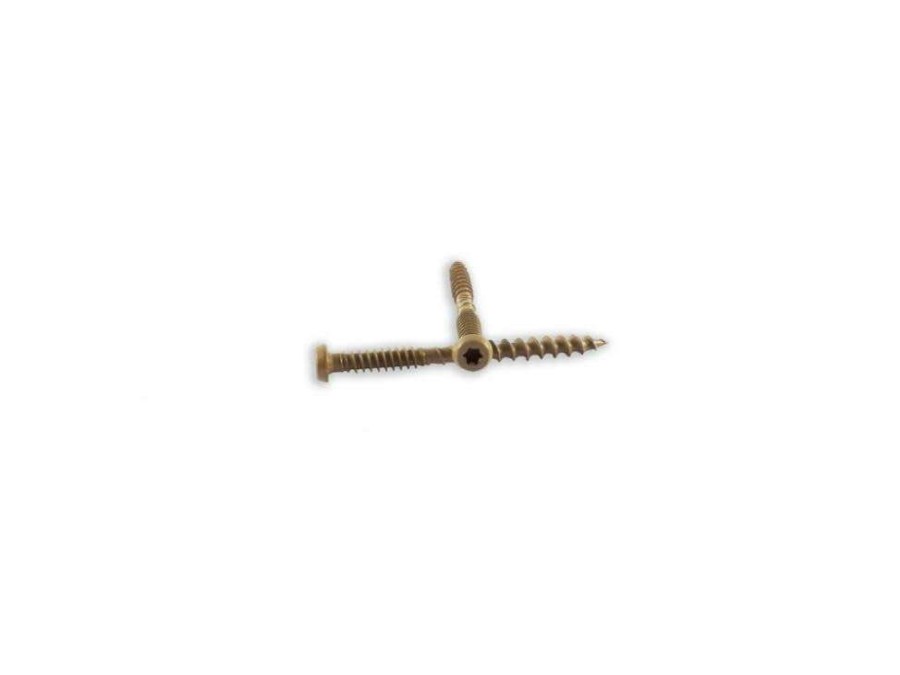 Accessories * | Best Quality #10 X 2-1/2 In. 1,000 Hour Ppg E-Coat Tan Composite Deck Screws