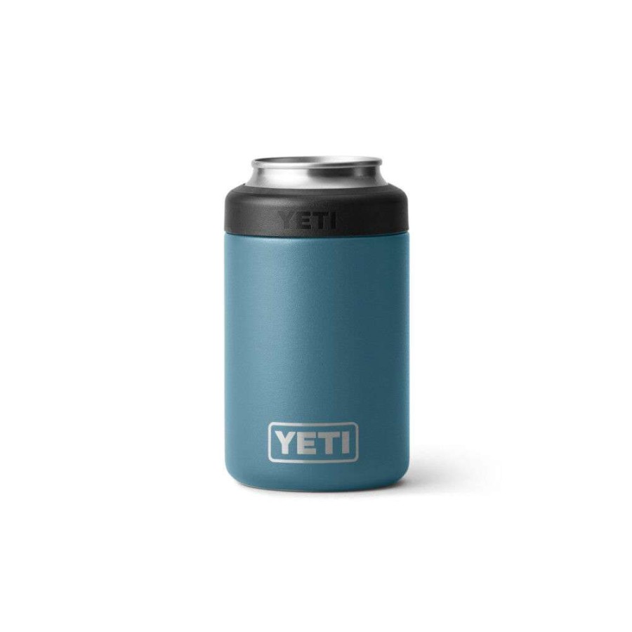 Yeti * | Sales Yeti Rambler 12Oz Colster Can Insulator Nordic Blue