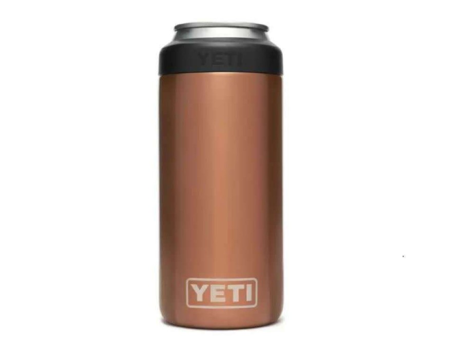 Yeti * | Cheaper Yeti Rambler Colster Slim Can Insulator Copper