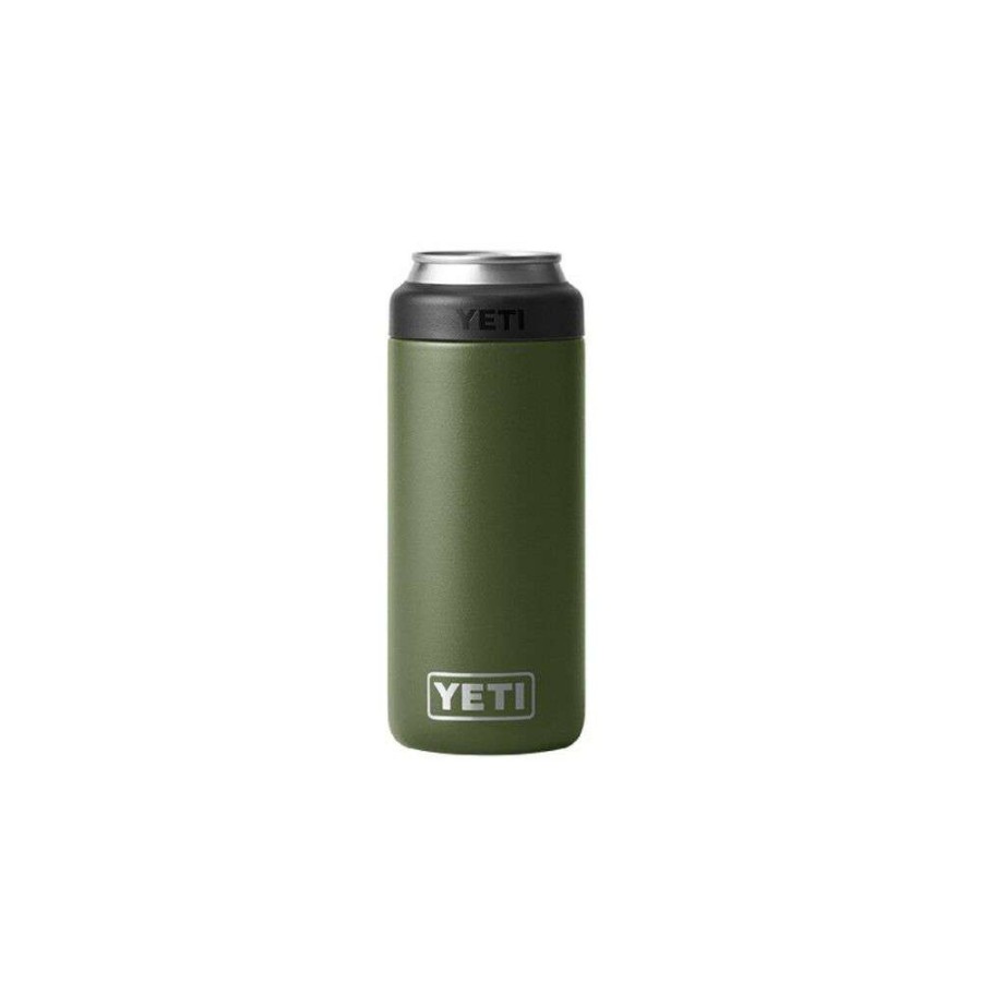 Yeti * | Bestsellers Yeti Rambler 12Oz Colster Slim Can Insulator Highlands Olive