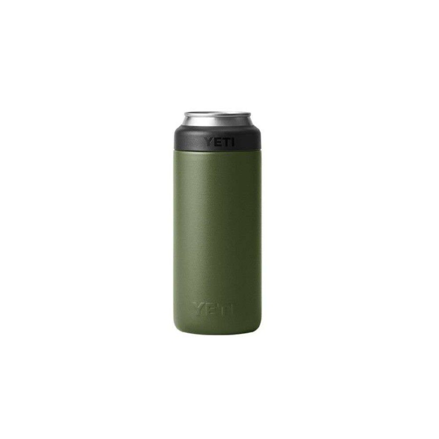 Yeti * | Bestsellers Yeti Rambler 12Oz Colster Slim Can Insulator Highlands Olive