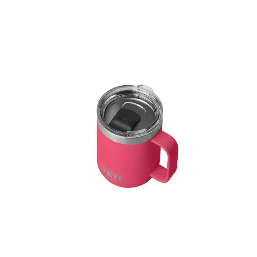 Yeti * | Crazy Deals Yeti Rambler 10Oz Stackable Mug With Magslider Lid Bimini Pink