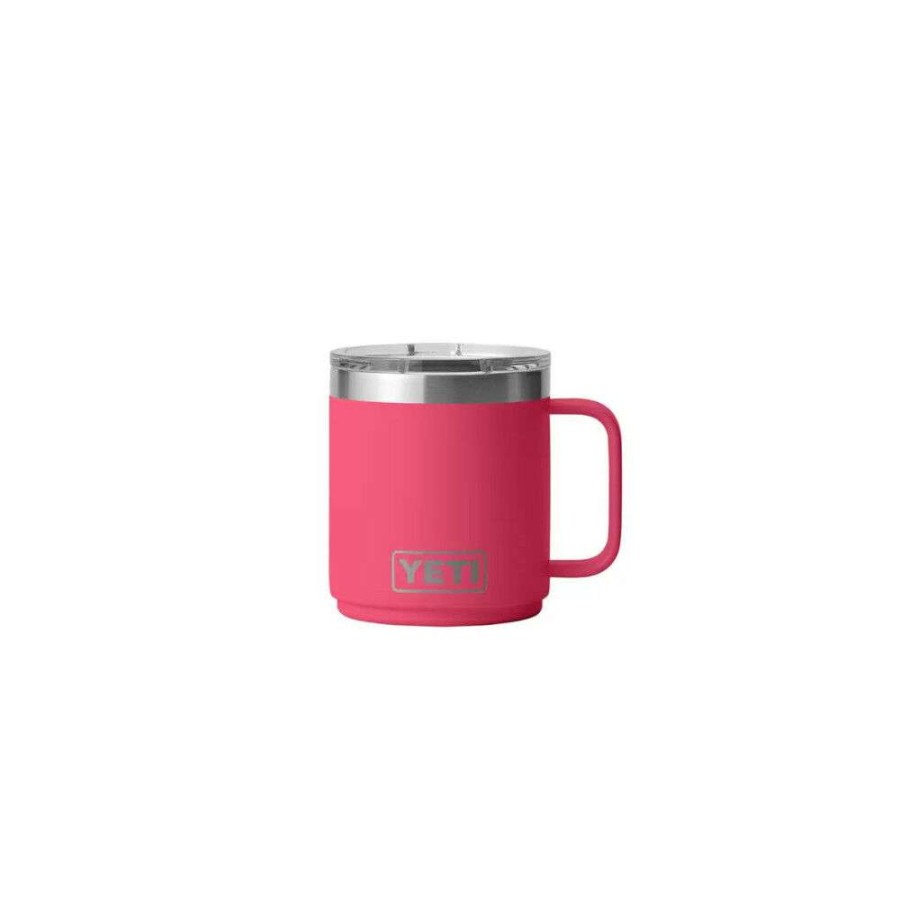 Yeti * | Crazy Deals Yeti Rambler 10Oz Stackable Mug With Magslider Lid Bimini Pink