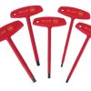 Hand Tools * | Bestsellers Insulated T-Handle Hex Metric 5 Pc. Set