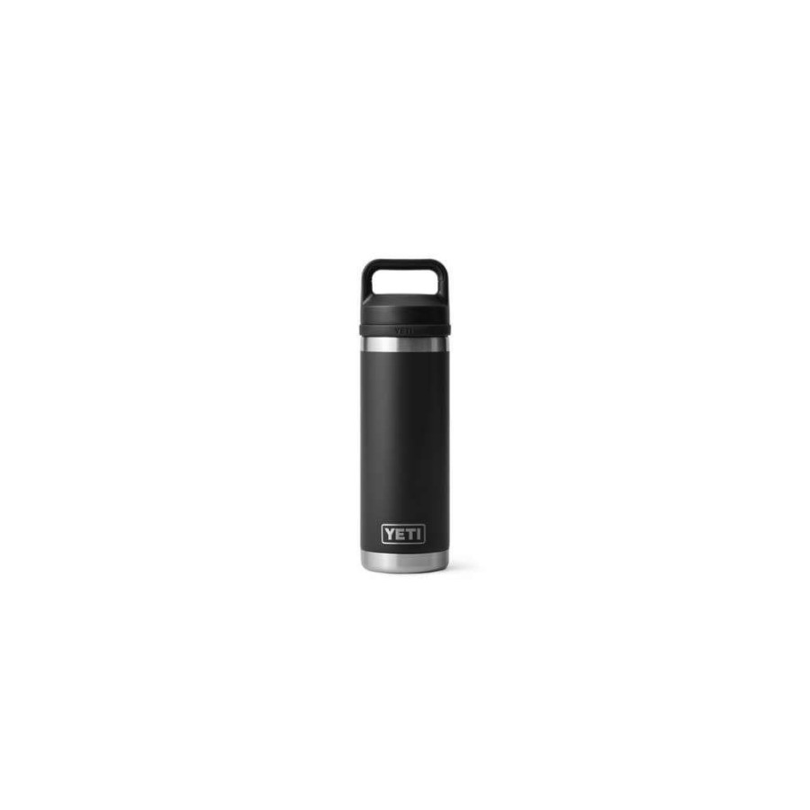 Yeti * | Cheaper Yeti Rambler 18Oz Water Bottle With Chug Cap Charcoal