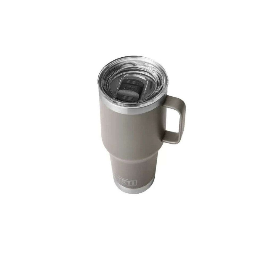 Yeti * | High Quality Yeti Sharptail Taupe Rambler 30Oz Travel Mug With Stronghold Lid