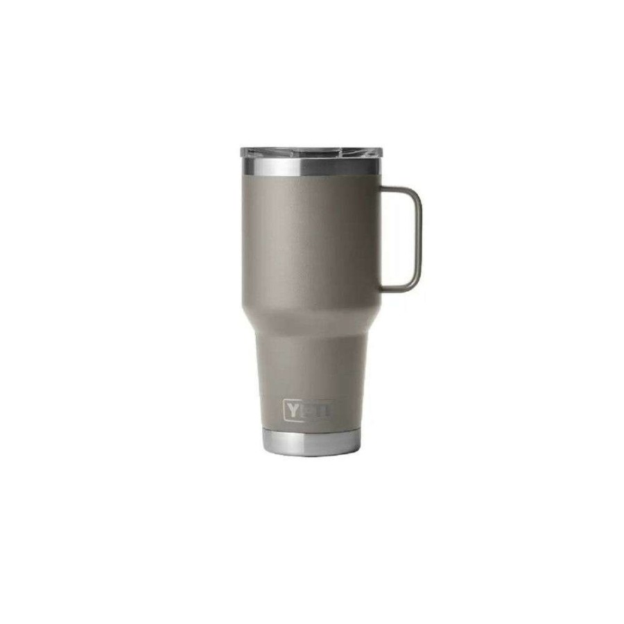 Yeti * | High Quality Yeti Sharptail Taupe Rambler 30Oz Travel Mug With Stronghold Lid