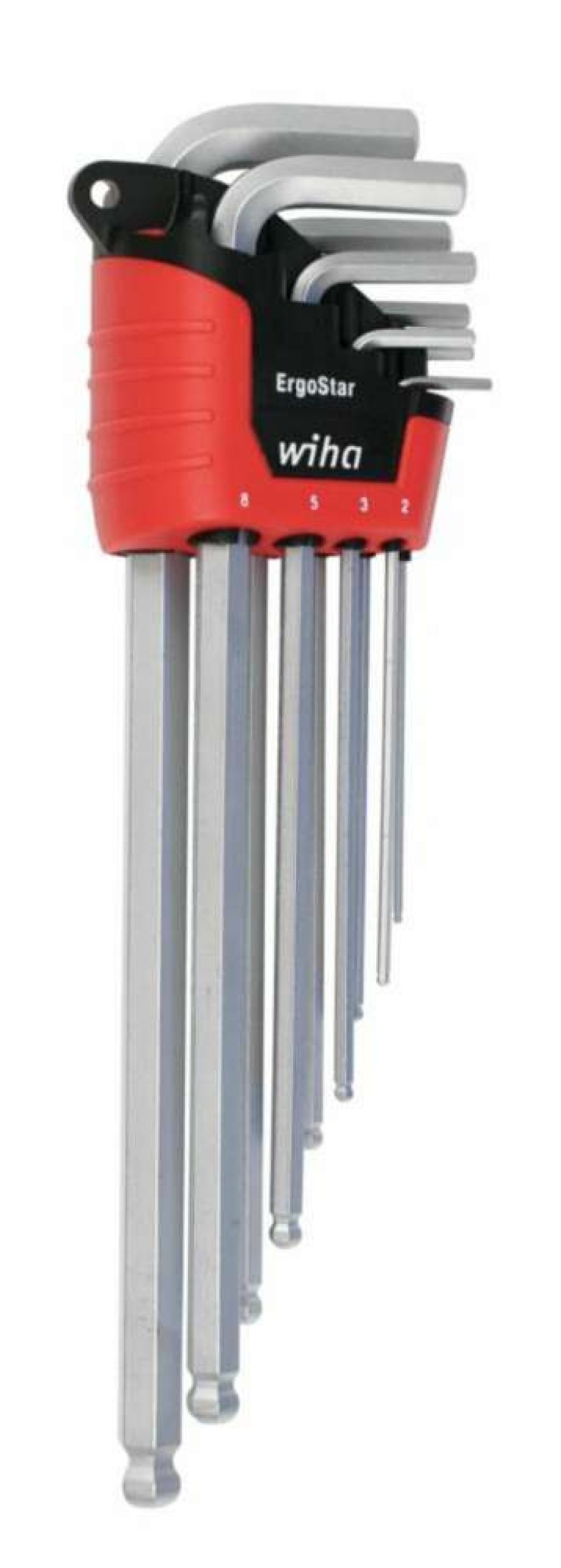 Hand Tools * | 100% Guarantee Ergostar Metric Ball Hex L-Key 9 Pc. Set