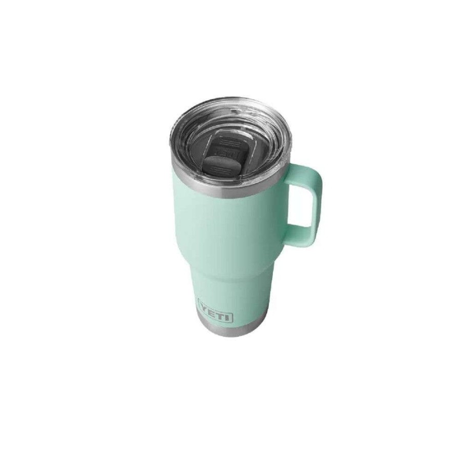 Yeti * | Online Yeti Seafoam Rambler 30Oz Travel Mug With Stronghold Lid