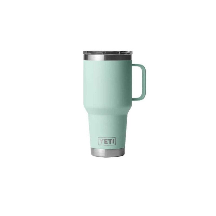 Yeti * | Online Yeti Seafoam Rambler 30Oz Travel Mug With Stronghold Lid