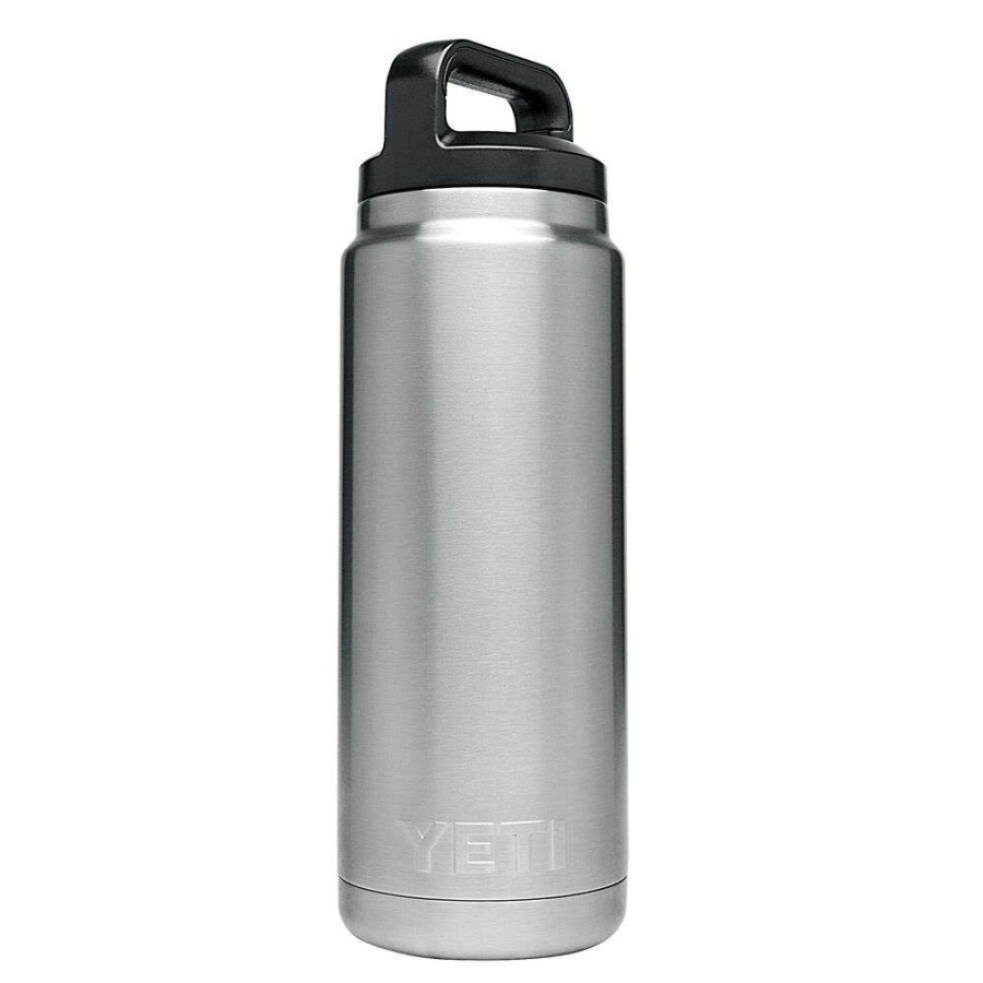 Yeti * | Bestsellers Yeti 26Oz Rambler Bottle With Bottle Chug Cap Stainless Steel