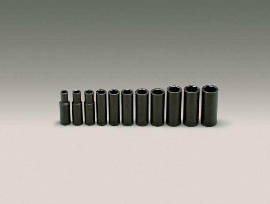 Sockets * | Outlet 1/2 In. Dr., 11 Pc. Deep Impact Socket Set 3/8 In. To 1 In.