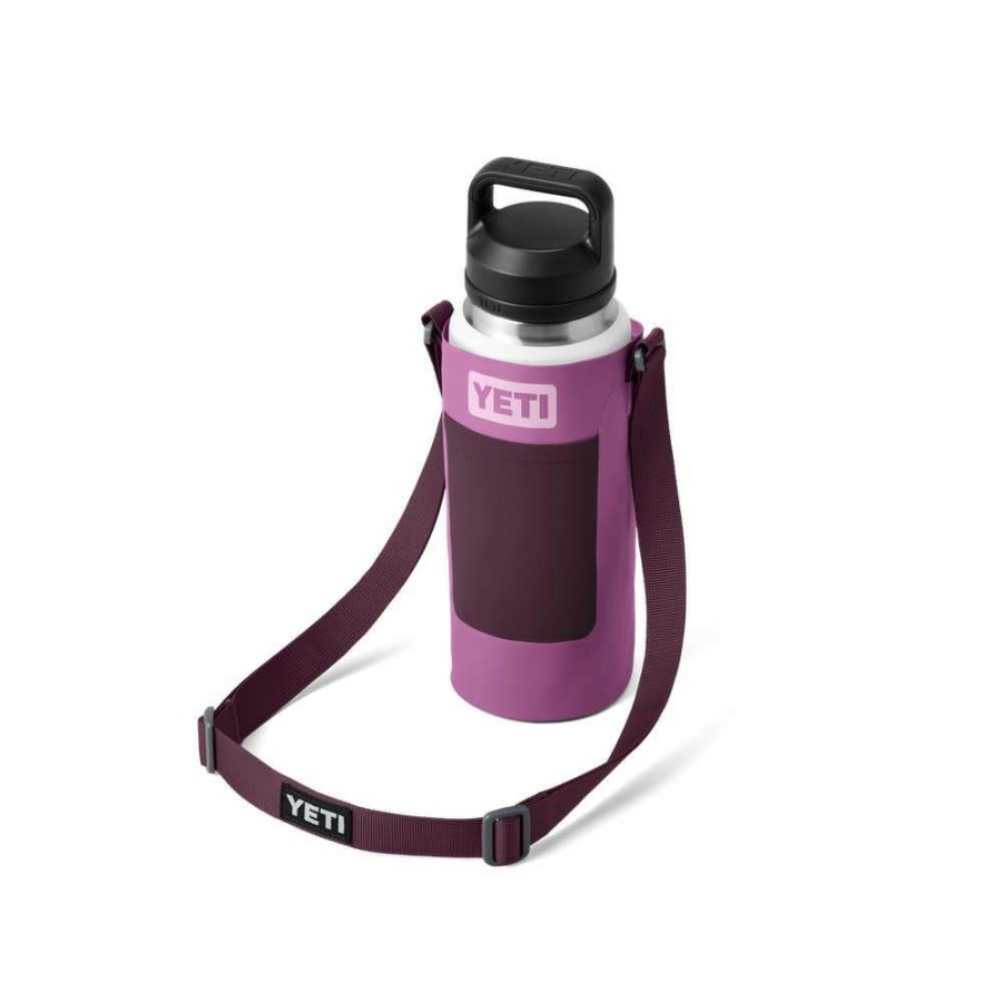 Yeti * | Outlet Yeti Large Rambler Bottle Sling Nordic Purple