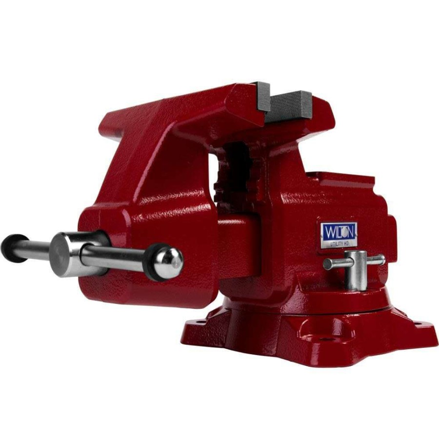 Hand Tools * | Crazy Deals Utility Hd Bench Vise, 8 Jaw Width, 8-1/2 Jaw Opening, 4-1/2 Throat Depth