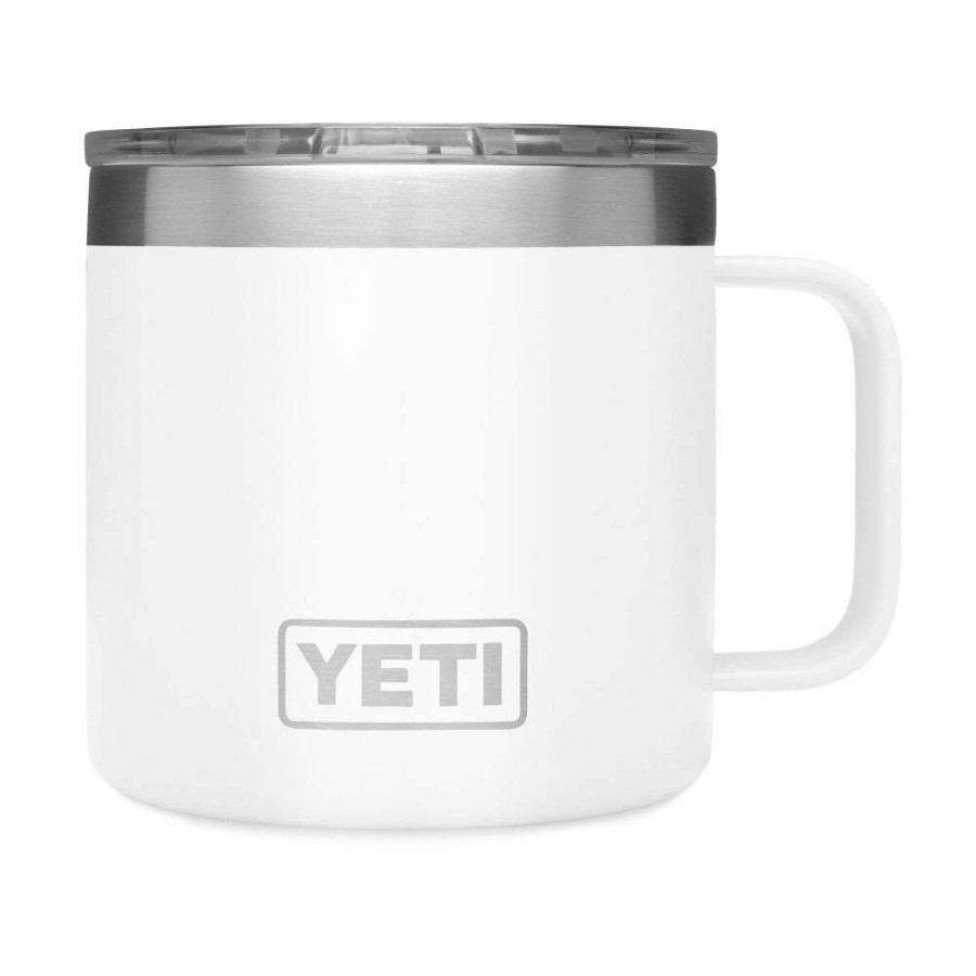 Yeti * | Bestsellers Yeti Rambler Mug With Magslider Lid 14Oz, White