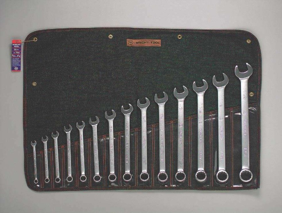 Wrenches * | Reliable Quality 14 Pc. Combination Wrench Set 3/8 In. To 1-1/4 In.