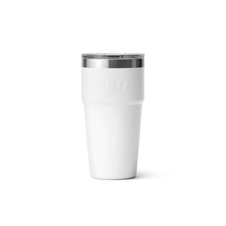 Yeti * | Sales Yeti Rambler 16Oz Stackable Pint With Magslider Lid White