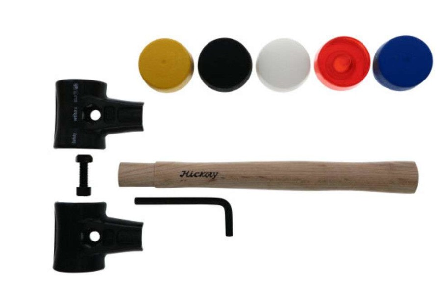 Hand Tools * | Bestsellers Wiha Split Head Mallet Set 50Mm 7Pc