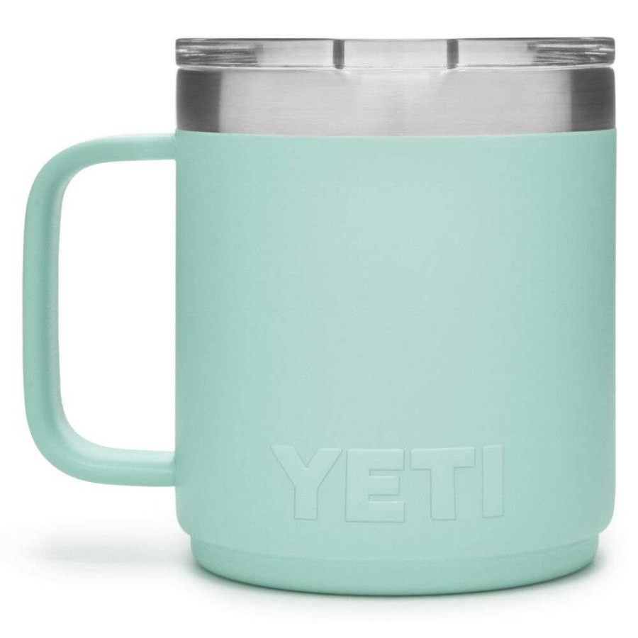 Yeti * | Cheap Online Yeti Rambler Stackable Mug With Magslider Lid 10Oz, Seafoam