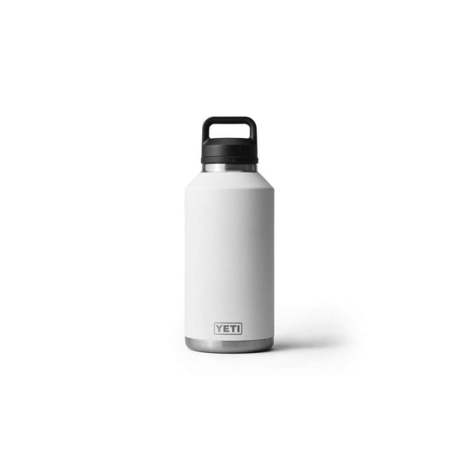 Yeti * | Large Choice Yeti Rambler 64Oz Bottle White With Chug Cap