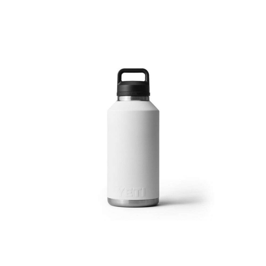 Yeti * | Large Choice Yeti Rambler 64Oz Bottle White With Chug Cap