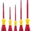 Hand Tools * | Large Choice Wiha Softfinish Screwdriver Set Insulated 5Pc