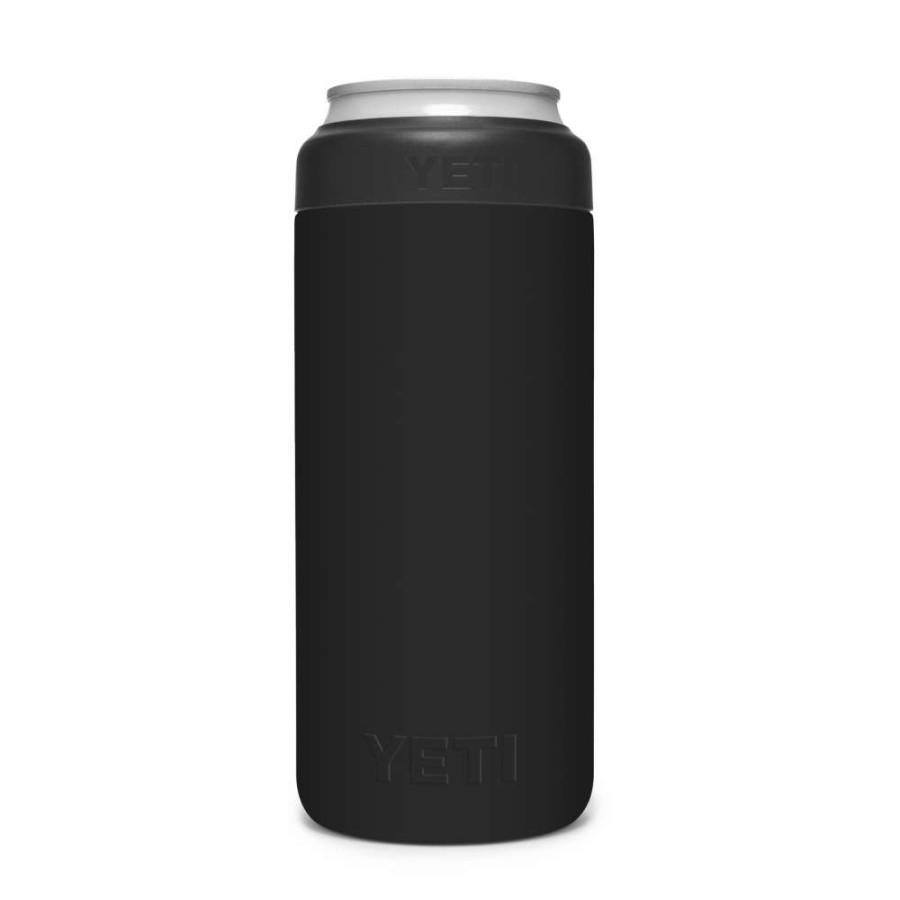 Yeti * | Cheap Online Rambler Colster Slim Can Insulator Black