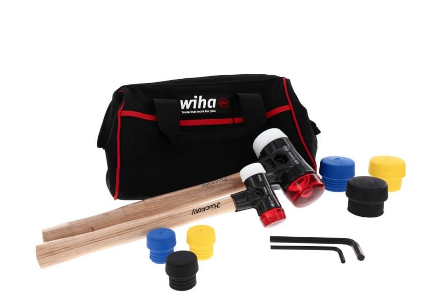 Hand Tools * | Best Quality Wiha Split Head Mallet 14Pc Set In Tool Bag