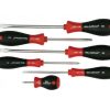 Hand Tools * | Best Choice Softfinish Slotted & Phillips Screwdriver Set, 6 Piece