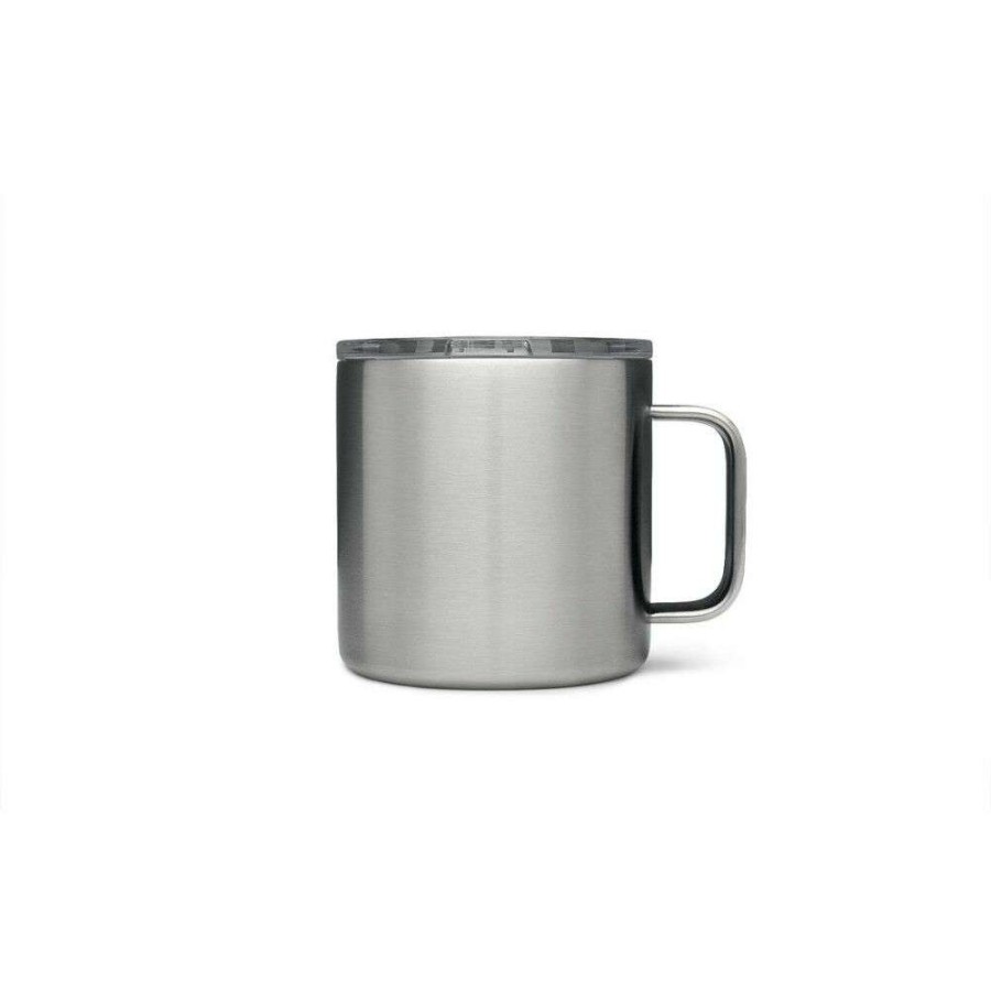 Yeti * | New In Yeti Rambler Mug With Magslider Lid 14Oz, Stainless Steel