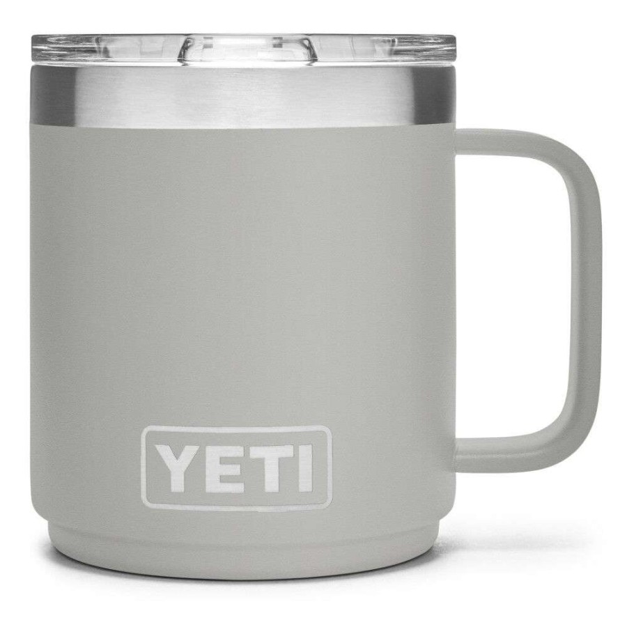 Yeti * | Special Yeti Rambler Stackable Mug With Magslider Lid 10Oz, Granite Gray