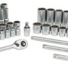 Sockets * | Discount Wiha 3/8" Drive Mm And Sae Socket Set 63Pc