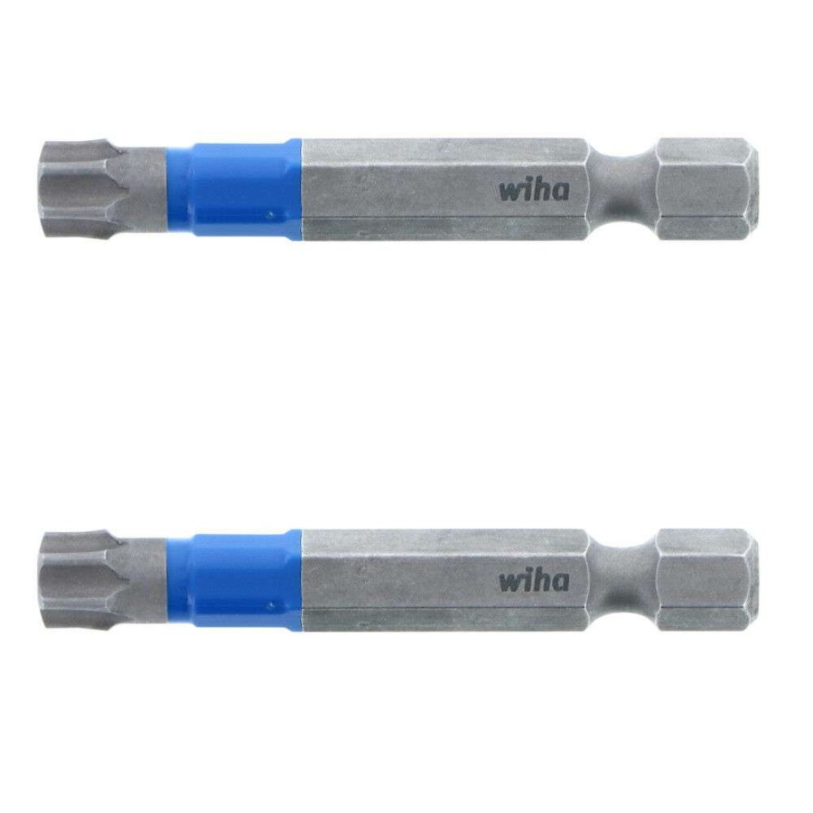 Accessories * | Cheaper Wiha Terminatorblue Impact Bit Torx T40 2 2Pk