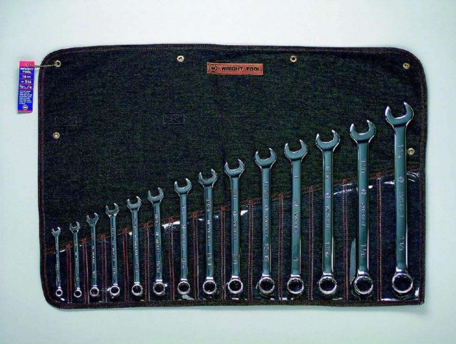 Wrenches * | 100% Guarantee Combination Wrench Set 14 Pc. 3/8 In. To 1-1/4 In.