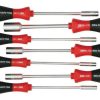 Hand Tools * | Sales Softfinish Cushion Grip Metric Nut Driver Set, 7 Piece