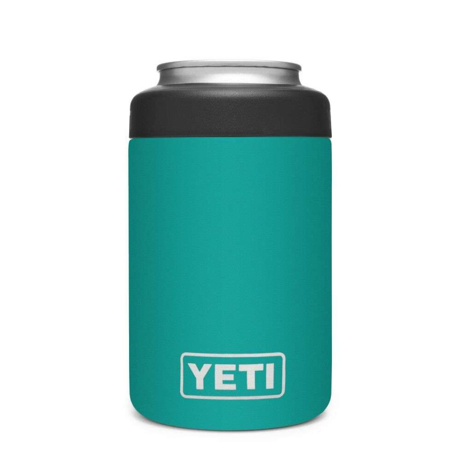 Yeti * | Discount Yeti Rambler Colster Can Insulator 12Oz, Aquifer Blue