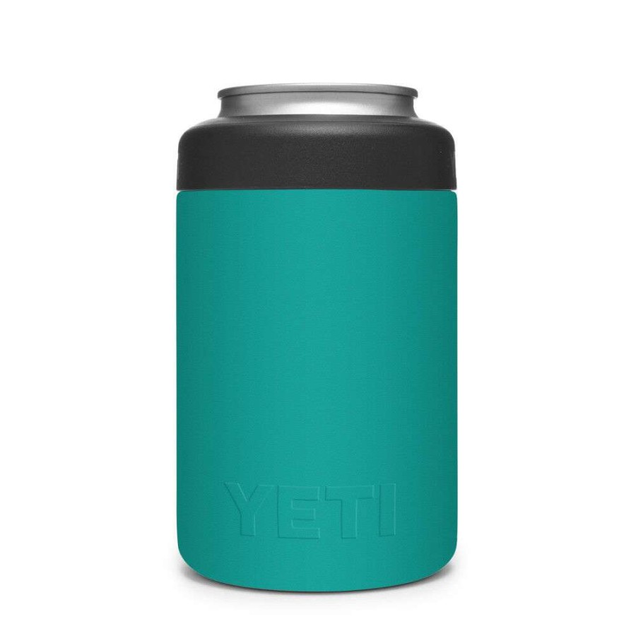 Yeti * | Discount Yeti Rambler Colster Can Insulator 12Oz, Aquifer Blue