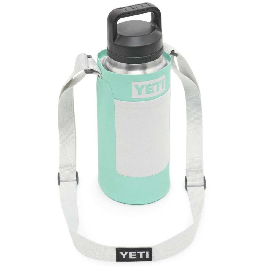 Accessories * | High Quality Yeti Rambler Large Bottle Sling, Aquifer Blue