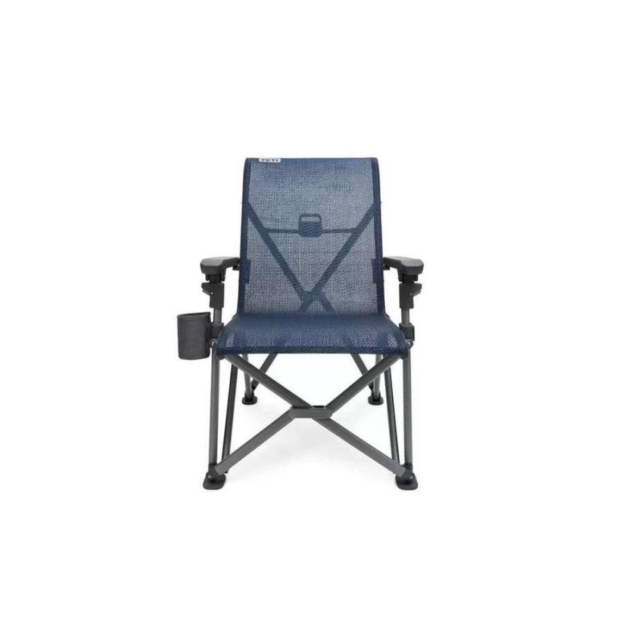 Outdoor Living * | Bestsellers Yeti Trailhead Camp Chair Navy Blue