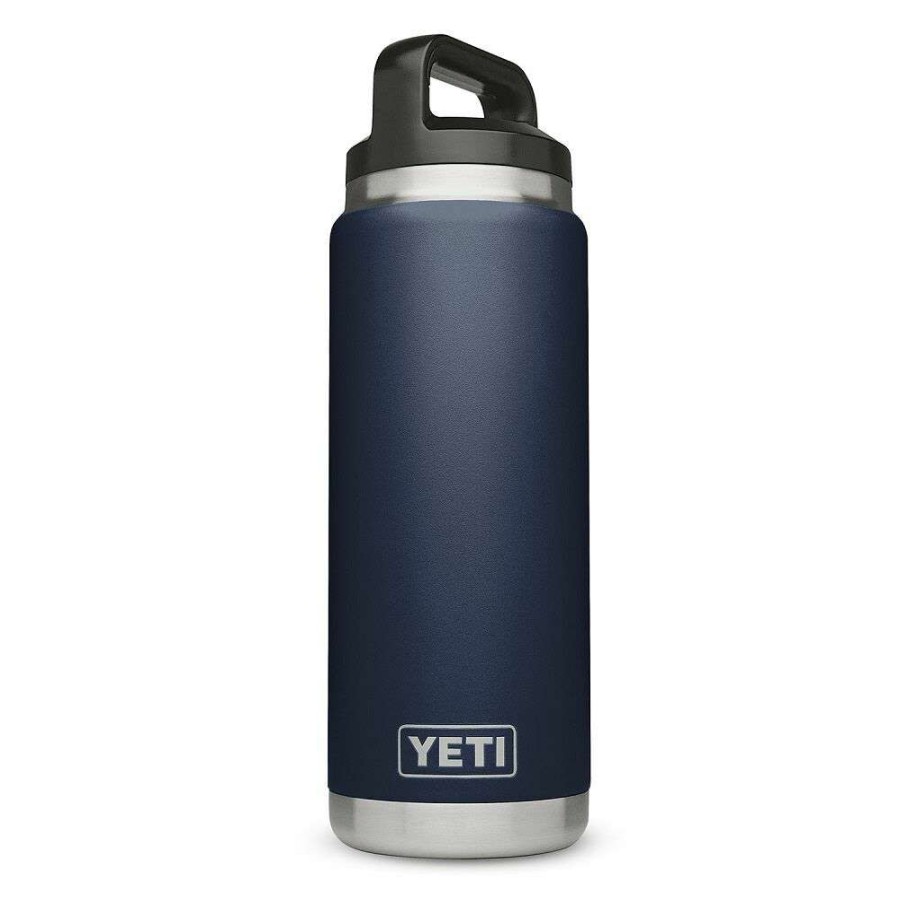 Yeti * | Reliable Quality 26Oz Rambler Bottle With Bottle Chug Cap Navy