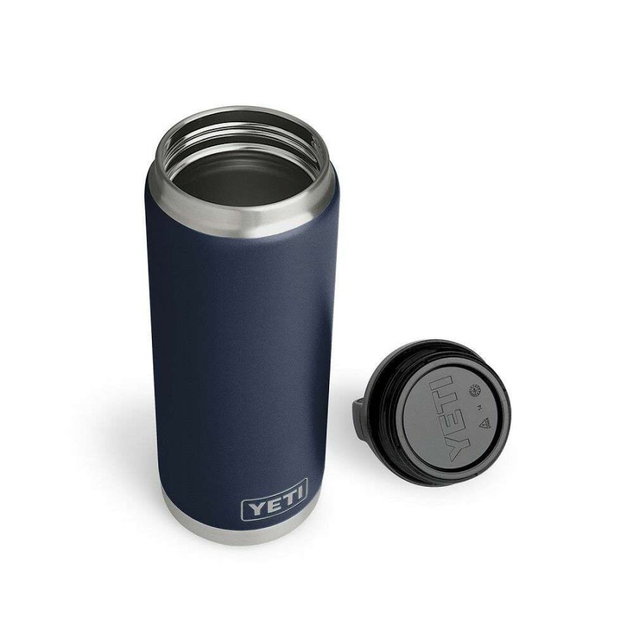 Yeti * | Reliable Quality 26Oz Rambler Bottle With Bottle Chug Cap Navy