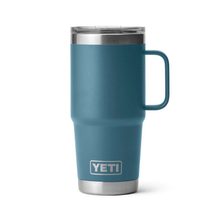 Yeti * | Outlet Yeti Rambler 20Oz Travel Mug With Stronghold Lid Nordic Blue