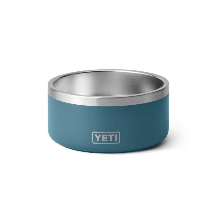 Outdoor Living * | Discount Yeti Boomer 4 Dog Bowl Nordic Blue