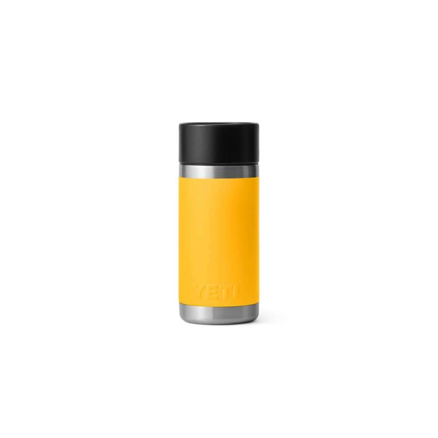 Yeti * | Cheap Online Yeti Rambler Bottle With 360 Deg Hotshot Cap Alpine Yellow 12Oz